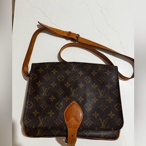Louis Vuitton Brown Monogram Shoulder Bag